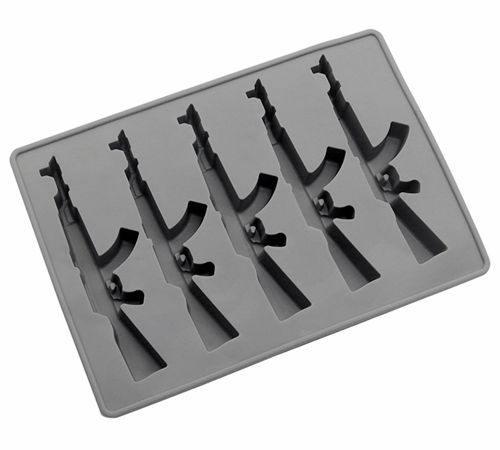 AK-47模型硅膠制冰格，飲品用制冰器-硅膠廚具