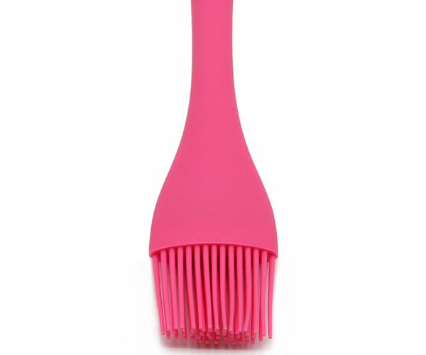 食品用硅膠燒烤刷，一體式調(diào)料油刷毛