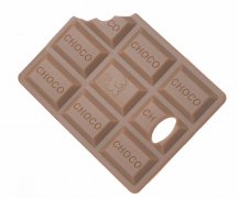 抑菌硅膠材質(zhì)巧克力牙膠咬咬樂