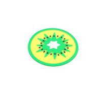 居家硅膠水杯墊子，水果切面設(shè)計(jì)杯墊