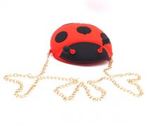 甲殼蟲(chóng)百搭鏈條硅膠單肩包